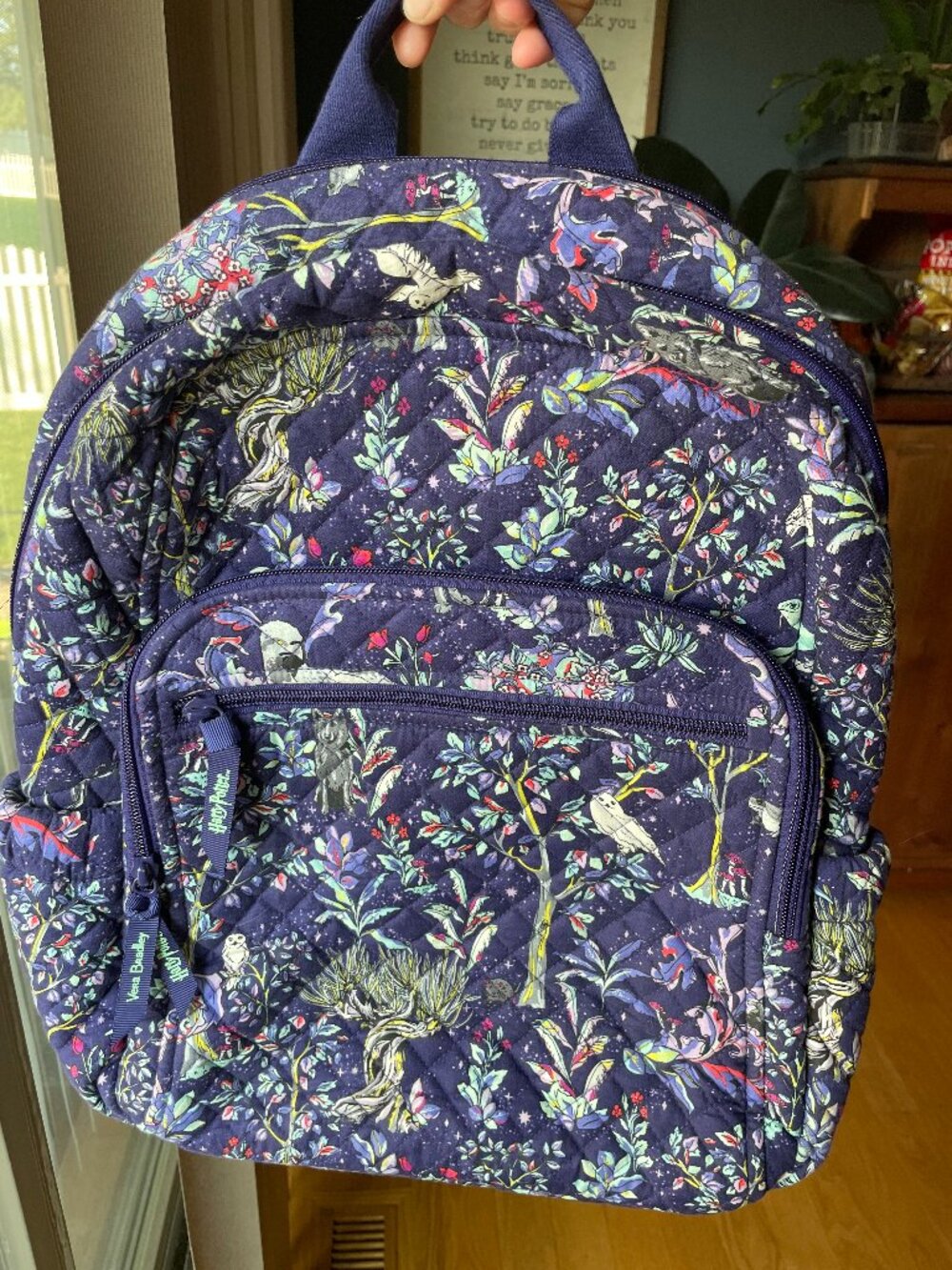 Vera Bradley Harry Potter Forbidden Forest Large Campus Backpack